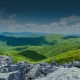mountains and valleys