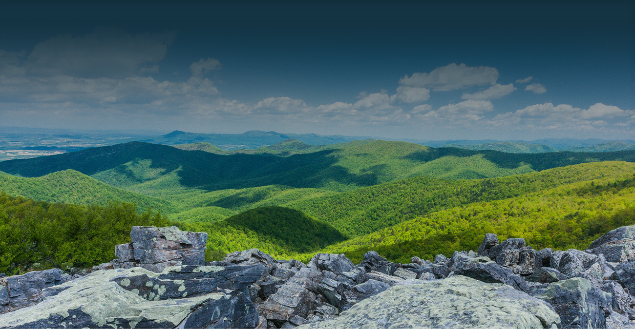 mountains and valleys