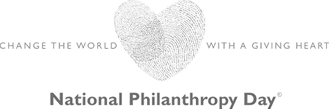 national philanthropy day logo
