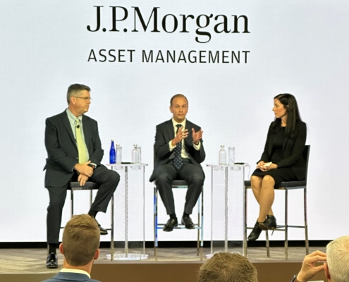 Ash speaking at the ETF Symposium
